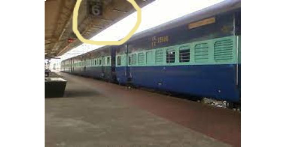 How to find platform number Indian railway