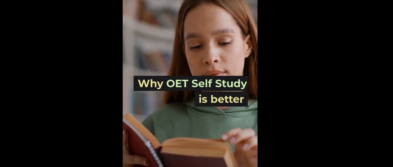 Should you go to an institution or self study. This is a question you might be having if you are planning to appear for oet exam. Here is your answer