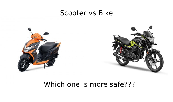 Are scooters safer than bikes?