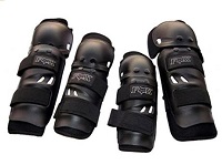 Motorcycle riding knee and elbow guard