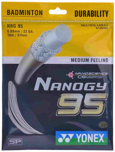 Nanogy 95 silver colour string