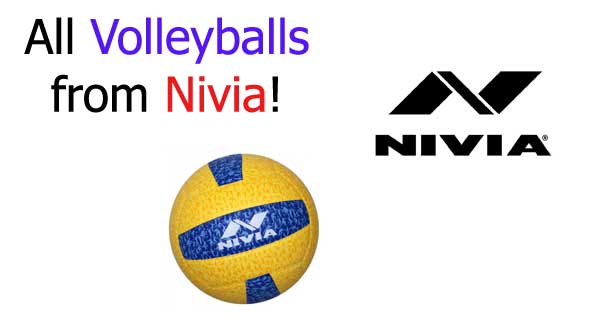 Nivia volleyballs